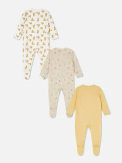 Lot De 3 Grenouillères Disney Winnie L'ourson|Primark Hot