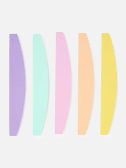 Lot De 5 Limes à Ongles Incurvées PS|Primark Best