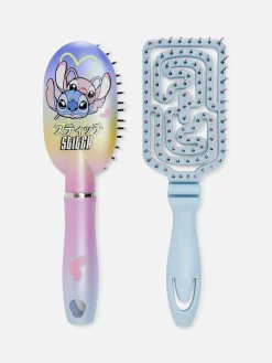 Lot De 2 Mini Brosses à Cheveux Disney Lilo & Stitch PS...|Primark Sale