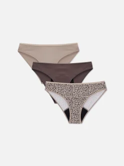Lot De 3 Mini Culottes Menstruelles Variées|Primark New