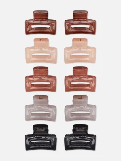 Lot De 10 Mini Pinces Double Clip|Primark