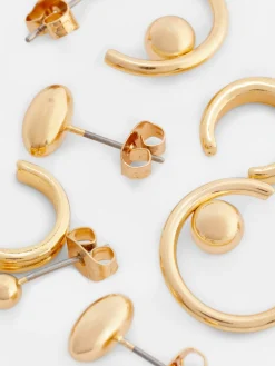 Lot De 4 Paires De Boucles D'oreilles Assorties|Primark Sale