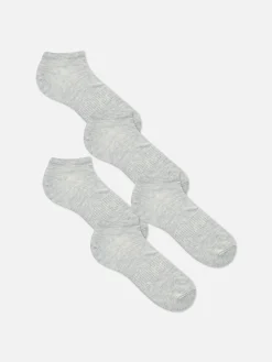 Lot De 5 Paires De Chaussettes Pour Baskets Core|Primark Discount