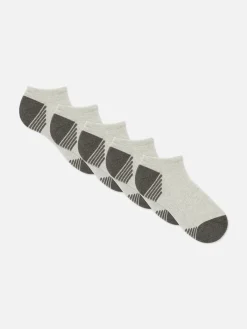 Lot De 5 Paires De Chaussettes Pour Baskets|Primark Sale
