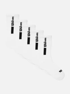 Lot De 5 Paires De Chaussettes De Sport Wilson|Primark Clearance