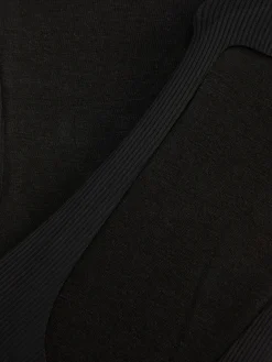 Lot De 2 Paires De Chaussettes Invisibles Côtelées En Microfibre|Primark Clearance