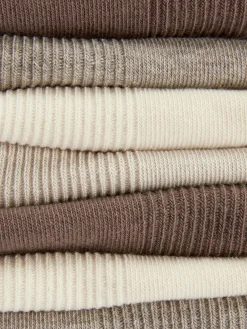 Lot De 7 Paires De Chaussettes Côtelées|Primark Outlet