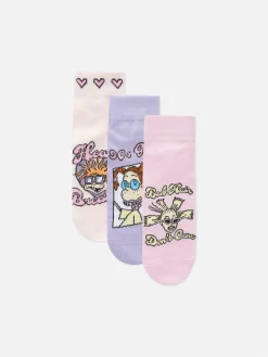 Lot De 3 Paires De Chaussettes Pour Baskets Nickelodeon|Primark Outlet