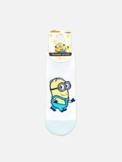 Lot De 3 Paires De Chaussettes Pour Baskets Minions|Primark Online