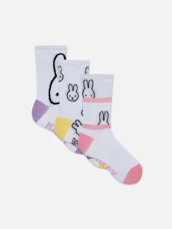 Lot De 3 Paires De Chaussettes Miffy|Primark Clearance