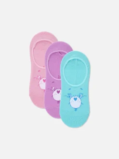 Lot De 3 Paires De Chaussettes Invisibles Bisounours|Primark Best