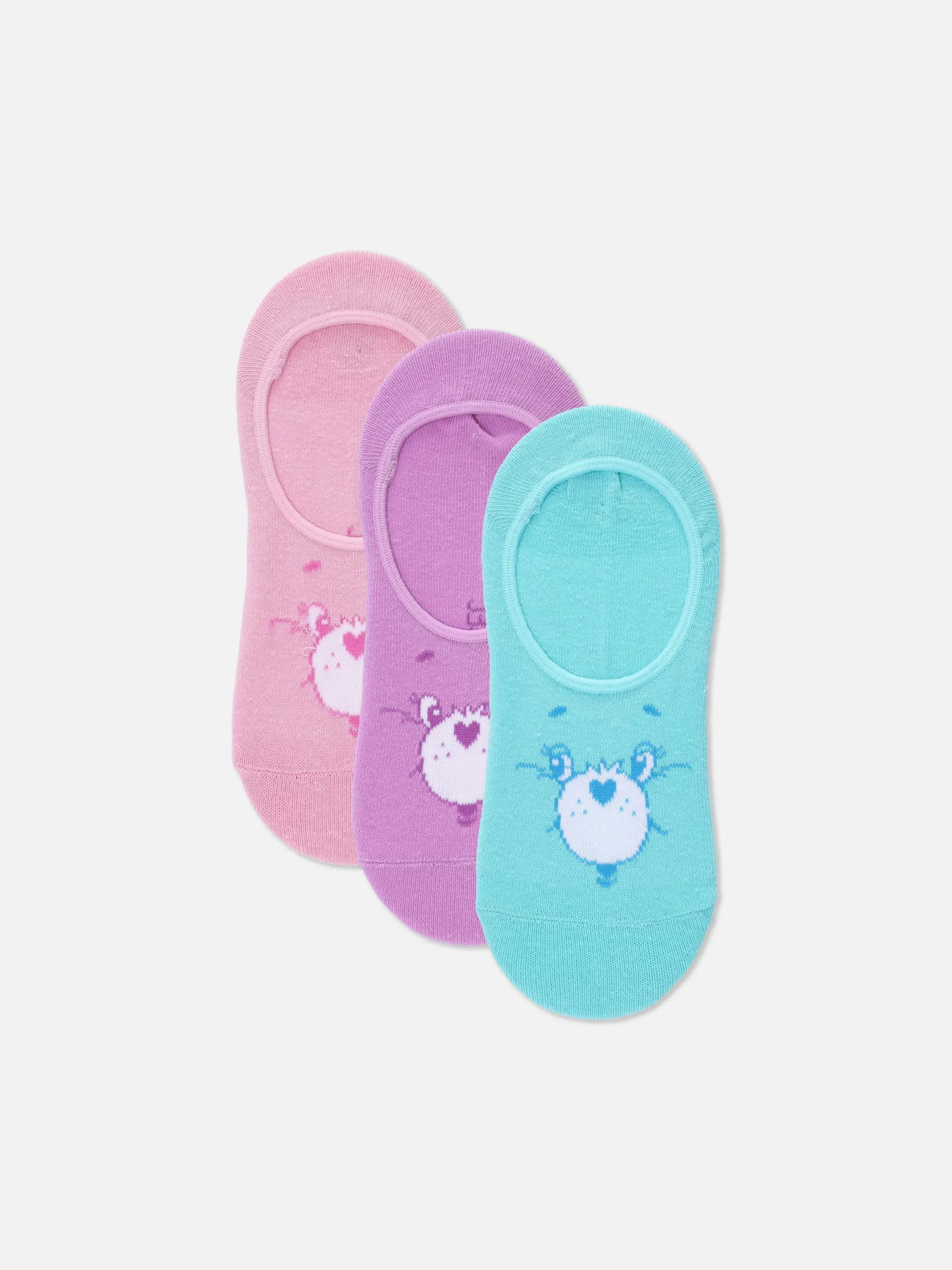 Lot De 3 Paires De Chaussettes Invisibles Bisounours|Primark Best