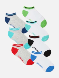 Lot De 7 Paires De Chaussettes Jours De La Semaine|Primark Outlet