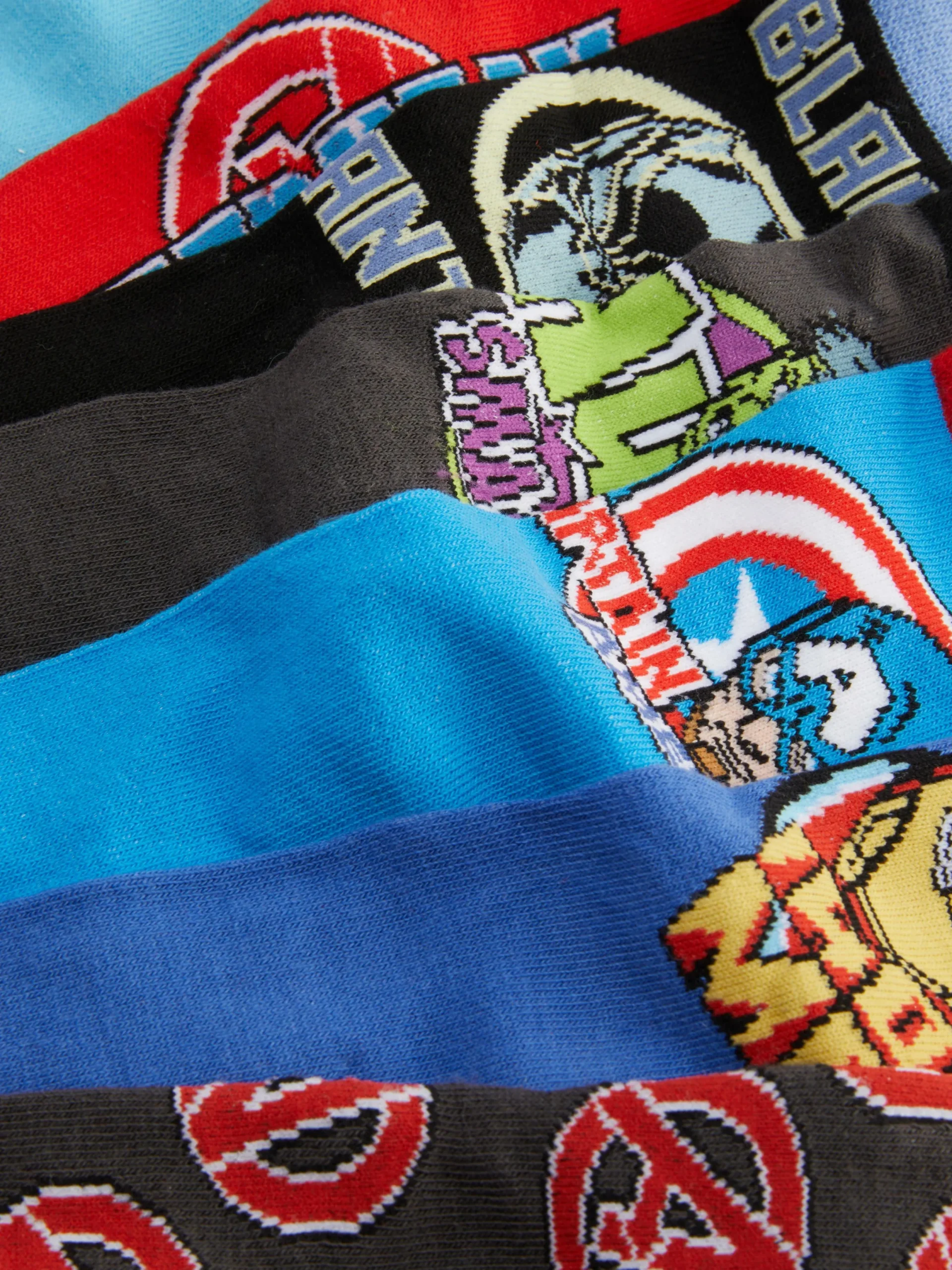 Lot De 7 Paires De Chaussettes Marvel Avengers|Primark Clearance