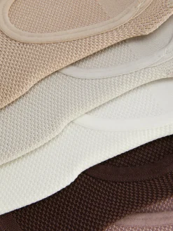 Lot De 5 Paires De Chaussettes Ton Sur Ton Texturées|Primark Online