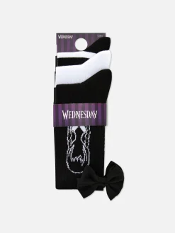 Lot De 3 Paires De Chaussettes Mercredi Addams|Primark Hot