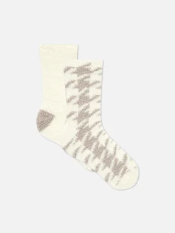 Lot De 2 Paires De Chaussettes Chaudes à Motifs|Primark Clearance