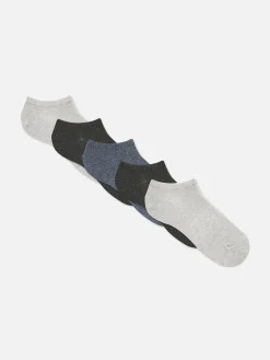 Lot De 5 Paires De Chaussettes Côtelées|Primark Clearance
