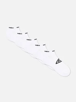 Lot De 5 Paires De Chaussettes Pour Baskets Umbro|Primark Hot