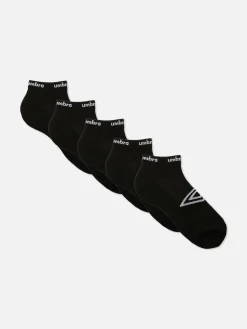Lot De 5 Paires De Chaussettes Pour Baskets Umbro|Primark Discount