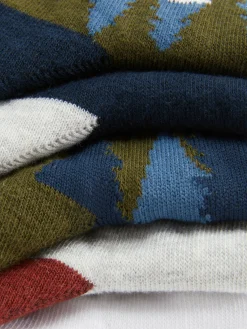 Lot De 5 Paires De Chaussettes à Motif Paysage|Primark Discount