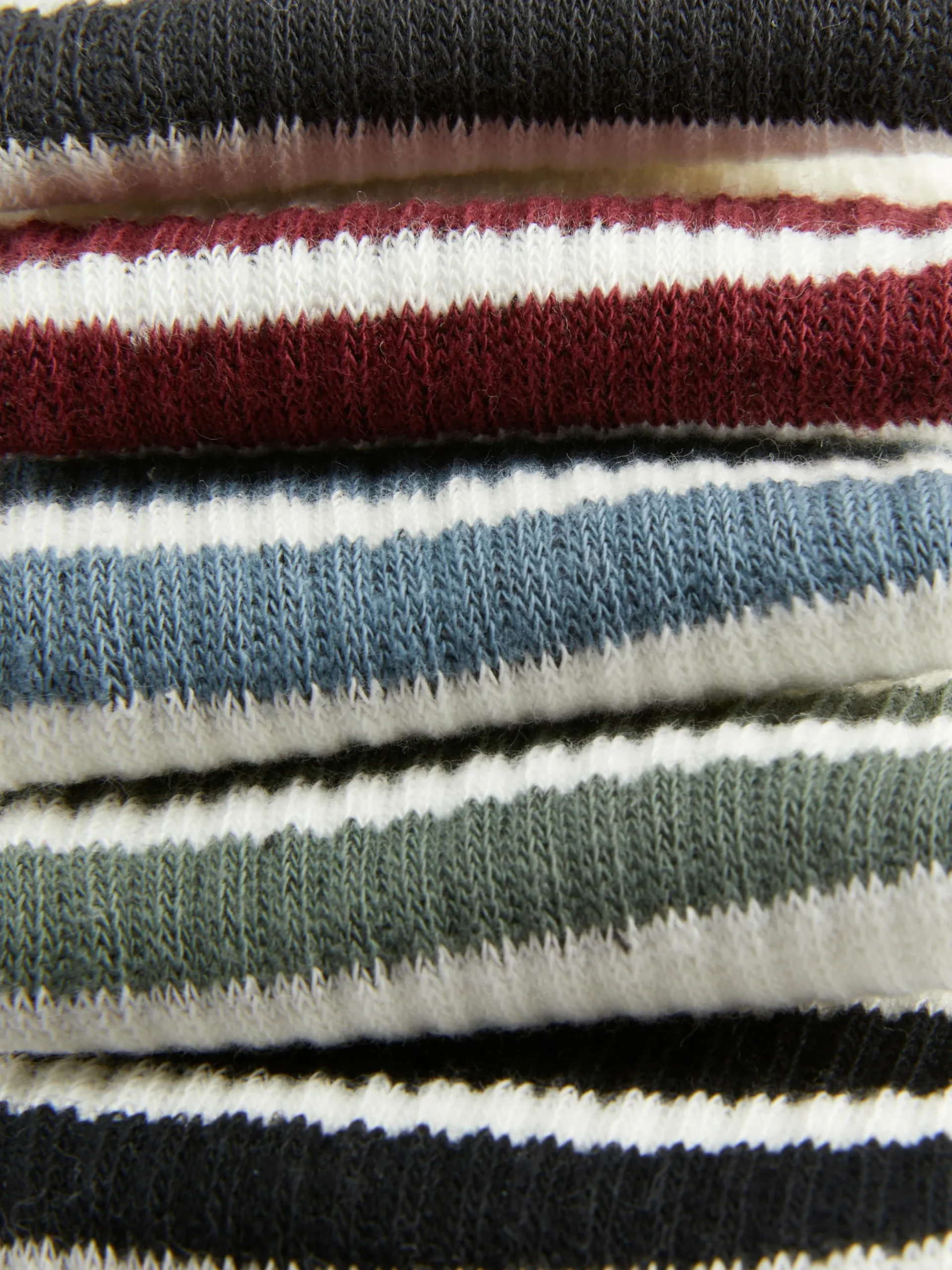 Lot De 5 Paires De Chaussettes De Sport à Rayures|Primark Outlet