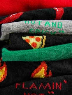 Lot De 7 Paires De Chaussettes à Motifs Variés|Primark New