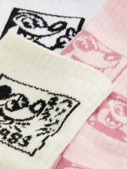 Lot De 3 Paires De Chaussettes Disney Mickey Mouse X Keith Haring|Primark