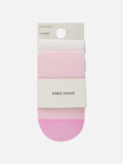 Lot De 2 Paires De Chaussettes Hautes|Primark