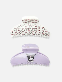 Lot De 2 Pinces à Cheveux Pieuvre Hello Kitty And Friends|Primark Discount