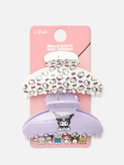 Lot De 2 Pinces à Cheveux Pieuvre Hello Kitty And Friends|Primark Discount