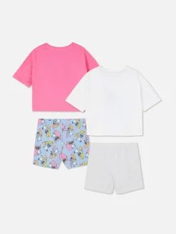 Lot De 2 Pyjamas à Manches Courtes Disney Lilo & Stitch|Primark Sale