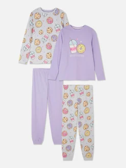 Lot De 2 Pyjamas à Motifs Bubble Tea|Primark Outlet