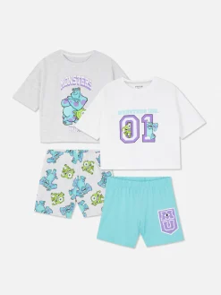 Lot De 2 Pyjamas Courts Disney Monsters, Inc.|Primark Hot