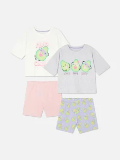 Lot De 2 Pyjamas Graphiques à Motif Avocat|Primark Hot
