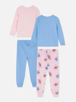 Lot De 2 Pyjamas Longs Disney Stitch & Angel|Primark Online
