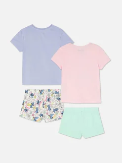 Lot De 2 Pyjamas Short Disney Lilo & Stitch|Primark Outlet