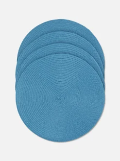 Lot De 4 Sets De Table Tissés|Primark Sale