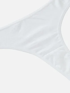 Lot De 5 Strings En Coton|Primark Outlet