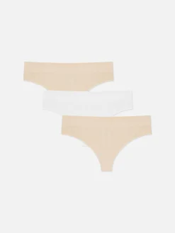 Lot De 3 Strings Sans Couture|Primark New
