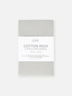 Lot De 2 Taies D'oreiller Essential|Primark Clearance