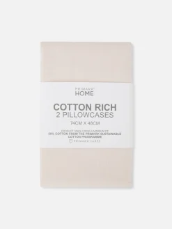 Lot De 2 Taies D'oreiller Essential|Primark Clearance