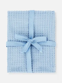 Lot De 4 Torchons Gaufrés|Primark Sale