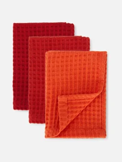 Lot De 3 Torchons Gaufrés|Primark Hot