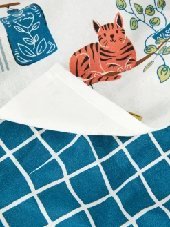 Lot De 2 Torchons Imprimés|Primark