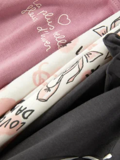 Lot De 3 T-shirts à Manches Longues Et à Motif Ballet|Primark Best