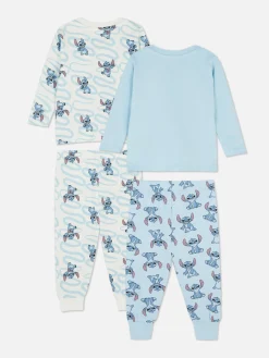Lot De 2 pyjamas à Manches Longues Disney Lilo & Stitch|Primark Clearance