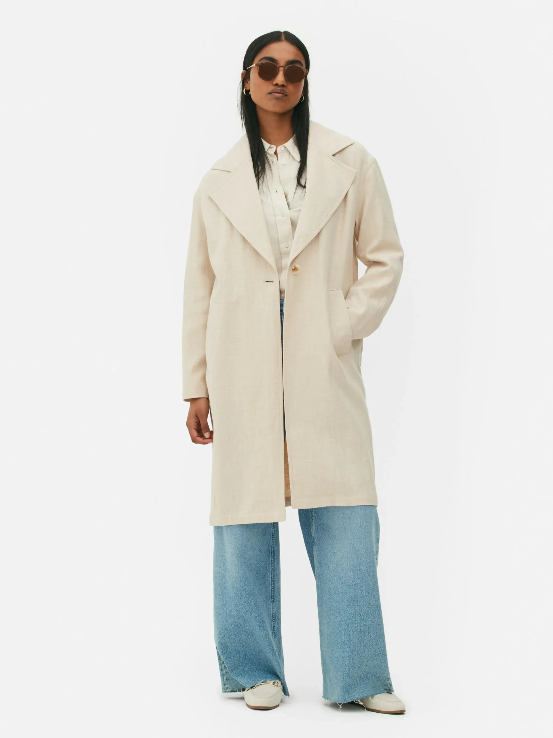 Manteau à Boutonnage Simple|Primark Best
