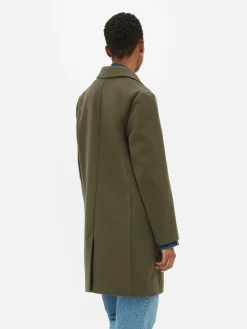 Manteau à Boutonnage Simple Classique|Primark Discount
