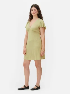 Mini Robe à Manches Courtes|Primark New